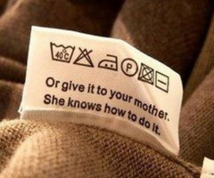 Or give it to your mother. She knows how to do it.
