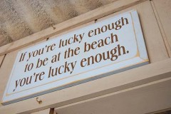 If you're lucky enough to be at the beach you're lucky enough