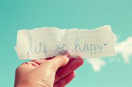 Let’s be happy