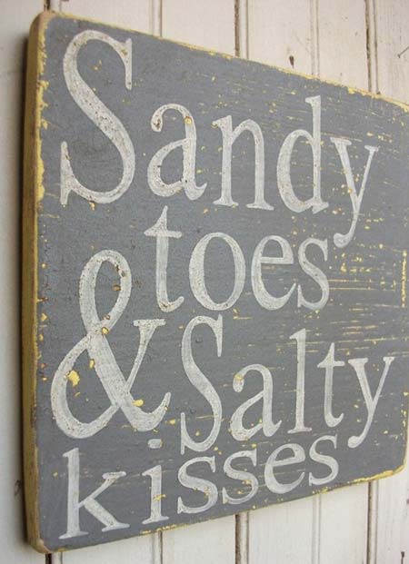 Sandy toes and Salty kisses