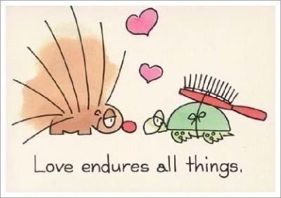Love endures all things